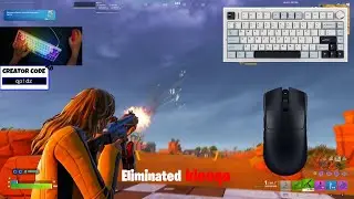 Custom Aula F75 ASMR 😴 Fortnite OG Ranked Reload 🏆 Satisfying Keyboard Gameplay  | 4k 240fps