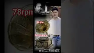 78rpm First time on you tube best quality Great Mohammed rafi sahab ⚘️