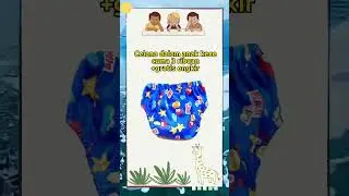 cuma 3 ribuan celana dalam anak velvet junior + doreng anak #shorts #celanadalam #velvet