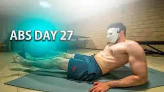 DOING 6 min ABS TRAINING DAY 27. LET'S MOVE ON