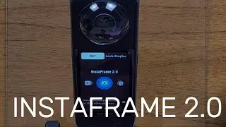 Insta360 X5 - InstaFrame 2.0 - Gimbal e Joystick Virtual