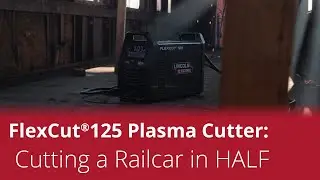 Cutting a Railcar in HALF with a FlexCut&reg; 125 Plasma Cutter! | Midwest Railway Preservation