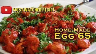 Cooking Simple Egg 65 || Crazy Foods ||