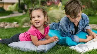 ECR4Kids Outdoor Floor Pillows, Durable Floor Cushions for Indoors and Out