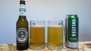 Augustiner Lagerbier Hell vs Veltins Pilsener