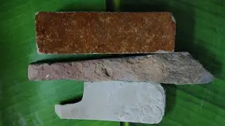Wet 🔈 Cleaning of Black and White Broken slate bar||  Yellow layer White Slate Bar Wet Cleaning 📸||