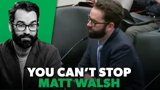 Highlights From Matt Walsh Testifying For Youth Gender Bill