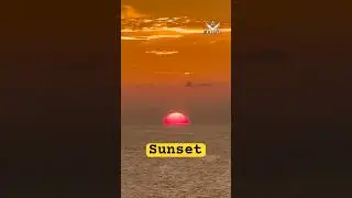 Beautiful Sunset View at the Yellow Sea | Timelapse | #Sunset #YellowSea #Nature #Shorts