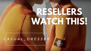A RESELLERS DREAM! RESELLING STONE ISLAND. PLUS I REVIEW THE FAKE STONE ISLAND ICE KNIT. MAKE MONEY