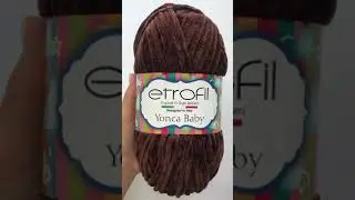 Подробный обзор пряжи Etrofil Yonca Baby №70704 Кофейный