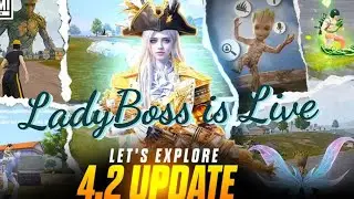 BGMI NEW UPDATE 4.2/ Everything about New Update/ Explore with Ladyboss 🔥 Intense Rush |