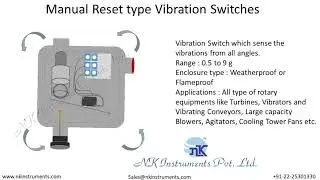 Manual Reset type Vibration Switches | NK Instruments Pvt. Ltd.