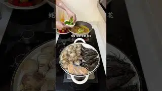 Easy way to cook your seafood dish #cooking #healthy #food #seafoodstew