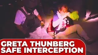 ISRAEL releases video of GRETA THUNBERG Flotilla interception