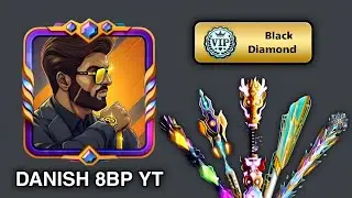 100 CCP Black Diamond VIP account 🤩 | Beautiful Promo + Animated Cues Max 🔥| DANISH 8BP YT