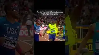 The Fastest Blind Man In The World 😎🔥 #paralympics  #blind