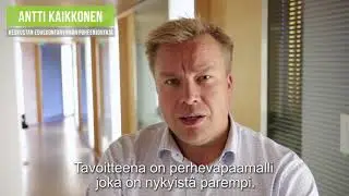 Antti Kaikkonen kertoo budjettiriihen p&auml;&auml;t&ouml;ksist&auml;