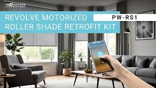 Revolve Motorized Shade Kit: Smart Retrofit for Effortless Automation | PROGRESSIVE AUTOMATIONS