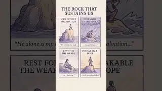 The Rock That Sustains Us #dailydevotion #christianinspiration #savedbygrace