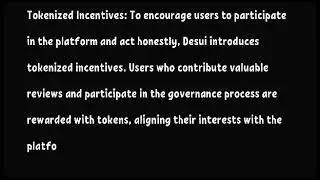 With #Desui's blockchain,decision-making is fair & resistant to manipulation.#suinetwork #sui #web3