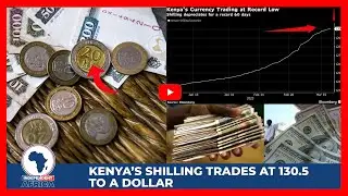 Kenya’s shilling trades at 130.5 to a dollar