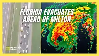 Over a Million People Ordered to Evacuate Ahead of Hurricane Milton