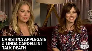 'Dead to Me' Interview | Christina Applegate & Linda Cardellini Talk Death | Extra Butter