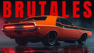 Los 10 Coches Americanos M&aacute;s R&aacute;pidos y Brutales de Los A&ntilde;os 70's que Marcaron la Historia!