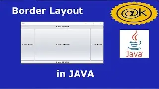 How to set Border layout of a frame in JAVA