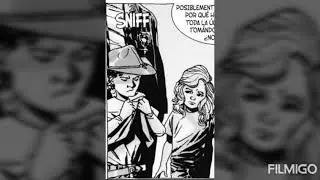 Carl and Sophia (C&oacute;mic) The Walking Dead