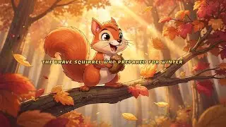 The Brave Squirrel Who Prepared for Winter | Forest Adventure Story for Kids