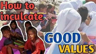 How to inculcate good values among school children | Operation Shoebox | Tawi-Tawi | Philippines