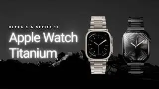 Apple Watch Ultra 3 & Series 11 Titanium Bands - SANDMARC