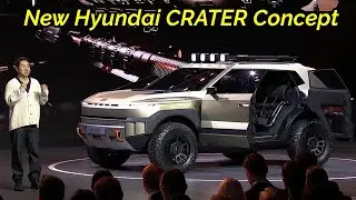 New 2026 Hyundai CRATER officially revealed - The Rugged Off-road Machine Concept!