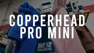 Printing hoodie tags on Copperhead Pro Mini!