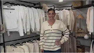 Amazon Fashion / Soesdemo Свитер оверсайз с V-образным вырезом / Мне очень нравятся необычные пуг...
