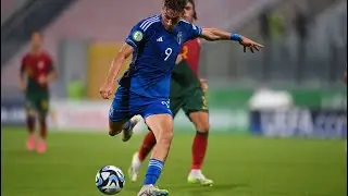 Francesco Pio Esposito vs Portugal - Euro U19 Finale