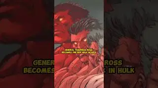 How exactly did General Ross become the Red Hulk? #marvel