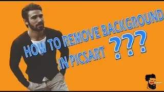 Picsart Editing Tutorial | How To Remove Photo Background In Picsart | EdiTuorial | Photoshop