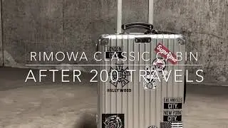 RIMOWA Cabin classic after more than 200 travels!