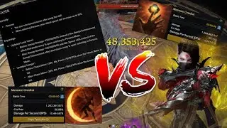 [Lost Ark] Post Buff 1560 Reaper Trixion - Hunger vs Lunar Comparison