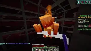 Cazando wither en granja de servidor Survivaldub - Minecraft 1 16 1   Multijugador episodio #1