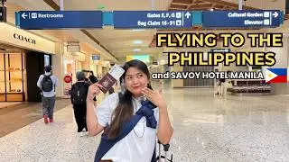 Hawaii to Philippines Travel Vlog 🇵🇭✈️ | Savoy Hotel Manila