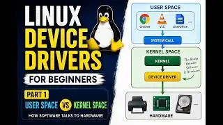 Introduction to Linux Device Drivers | Linux Kernel Architecture Tutorial 01