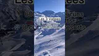 Did you know that Les 3 Vall&eacute;es is the largest interconnected skiable area in the world?!