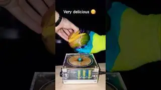 🥭 Mix: lightning mango and tesla coil #shorts #fruit #science