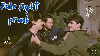 Fake Fight Prank On Haji😁 Full Gussa hogaya Haji😡