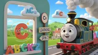 Choo Choo Train ABC | Alphabet Song for Kids | Learn ABC with Fun Nursery Rhymes & Train Songs