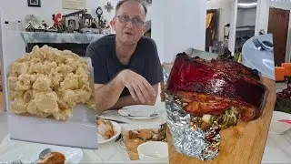 My baked pork and potato salad