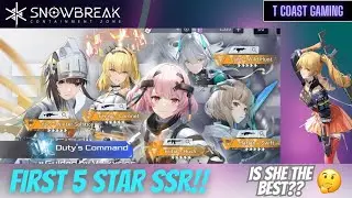 We pulled our first 5 STAR CHARACTER!!! | SNOWBREAK: Containment Zone